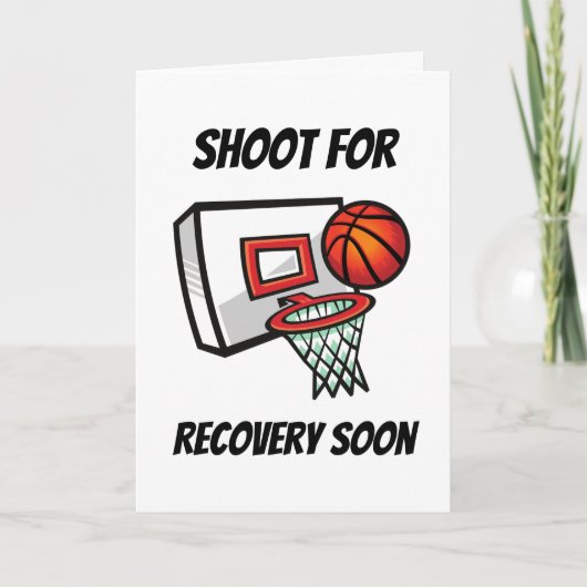 Basketball wird bald gut karte (Vorderseite)