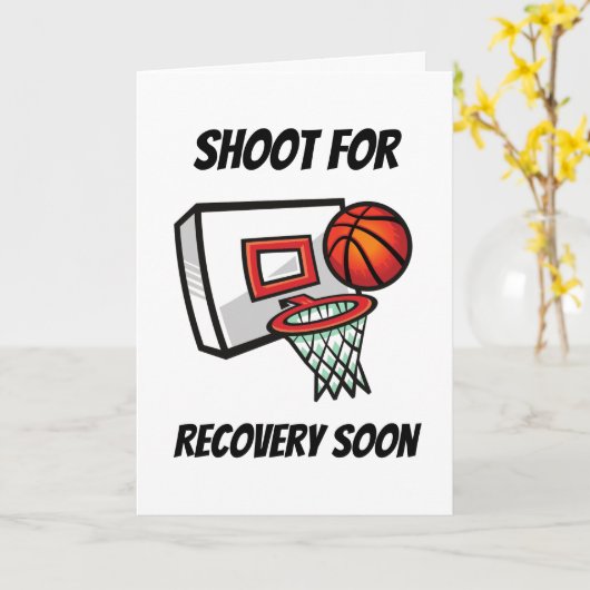 Basketball wird bald gut karte (Gelbe Blume)