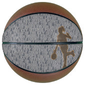 Basketball Words Girl Custom (Vorderseite)