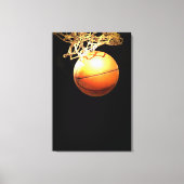 Basketball Wrapped Canvas Leinwanddruck (Vorderseite)