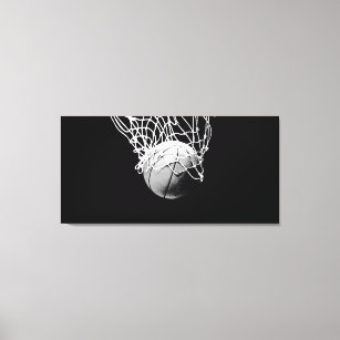 Basketball Wrapped Canvas Leinwanddruck