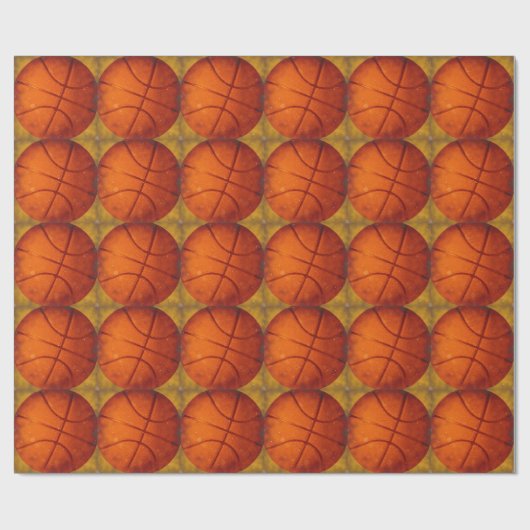 Basketball-Wrapper Geschenkpapier (Flach)
