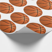 Basketball-Wrapper Geschenkpapier (Ecke)