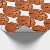 Basketball-Wrapper Geschenkpapier (Ecke)