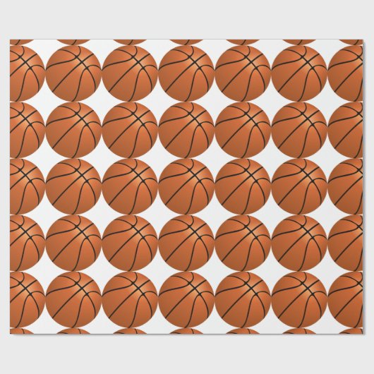 Basketball-Wrapper Geschenkpapier (Flach)