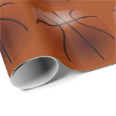 Basketball-Wrapper Geschenkpapier (Rolleneckpunkt)