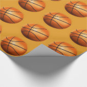 Basketball-Wrapper Geschenkpapier (Ecke)