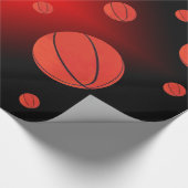 Basketball-Wrapper Geschenkpapier (Ecke)