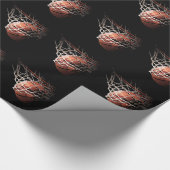 Basketball-Wrapper Geschenkpapier (Ecke)