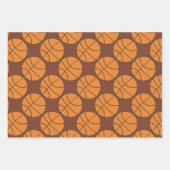 Basketball Wrapping Paper Set Geschenkpapier Set (Vorderseite 3)