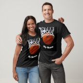 Basketball Your Name Custom T-Shirt (Unisex)