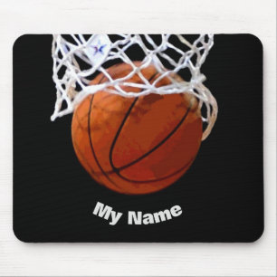 Basketball Your Name Mousepad