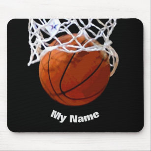 Basketball Your Name Mousepad
