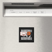 Basketball-Zeichenkette Magnet (In Situ (Geschirrspüler))