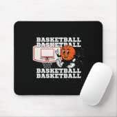 Basketball-Zeichenkette Mousepad (Mit Mouse)