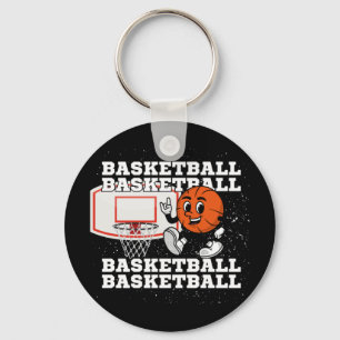 Basketball-Zeichenkette Schlüsselanhänger