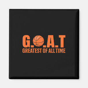 Basketball Ziege T-Shirt Beruhige ich Ziege dieses Magnet
