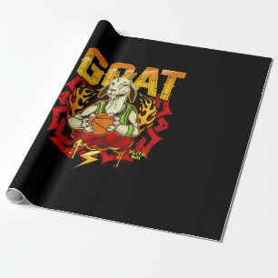 Basketball-Ziegengeschenk Geschenkpapier
