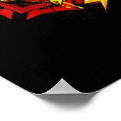 Basketball-Ziegengeschenk Poster (Ecke)