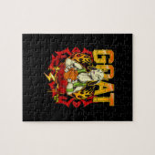 Basketball-Ziegengeschenk Puzzle (Horizontal)