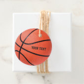 Basketball-Zoll-Text Geschenkanhänger (Beispiel)