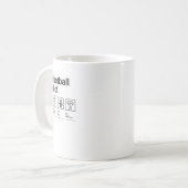 Basketballaddict Kaffeetasse (Vorderseite Links)