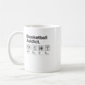 Basketballaddict Kaffeetasse (Links)