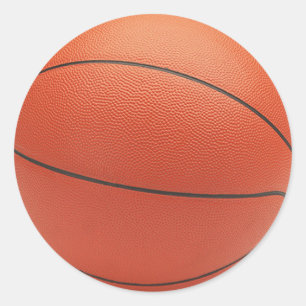 Basketballaufkleber Runder Aufkleber