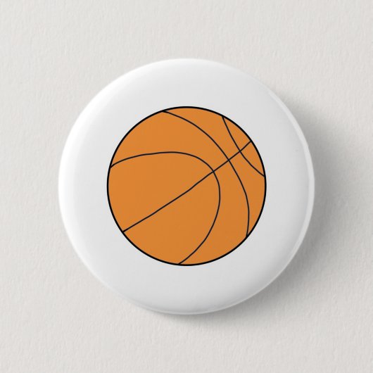 Basketballball Button (Vorderseite)