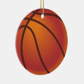 Basketballball Keramikornament (Rechts)