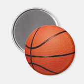 Basketballball Magnet (Vorderseite/Rückseite)