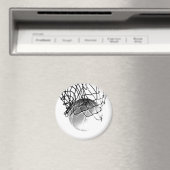 Basketballball Magnet (In Situ (Geschirrspüler))