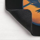 Basketballball mit Adler Mousepad (Ecke)