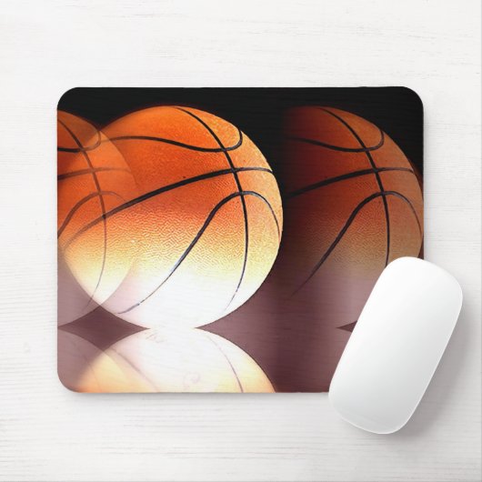 Basketballball Mousepad (Mit Mouse)