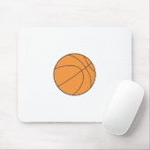 Basketballball Mousepad (Mit Mouse)