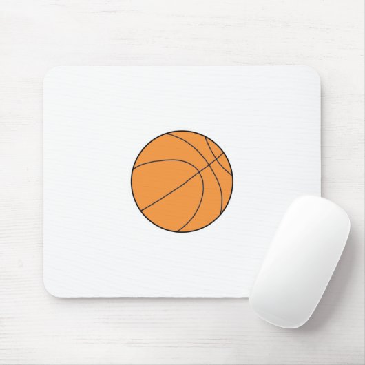 Basketballball Mousepad (Mit Mouse)