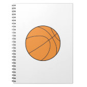 Basketballball Notizblock (Vorderseite)