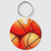 Basketballball Schlüsselanhänger (Vorderseite)