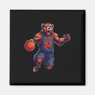Basketballbär 1 magnet