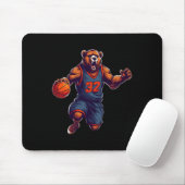 Basketballbär 1 mousepad (Mit Mouse)