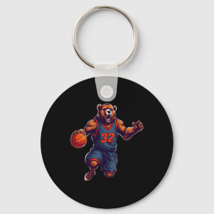 Basketballbär 1 schlüsselanhänger
