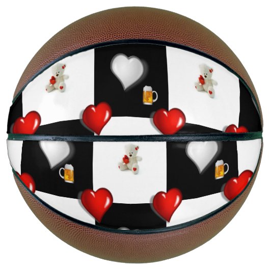 Basketballbär Basketball (Vorderseite)