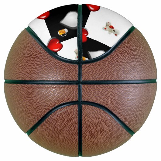 Basketballbär Basketball (Rechts)