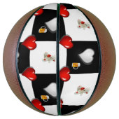 Basketballbär Basketball (Vertikal)