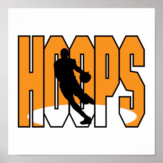 Basketballbauweise Poster (Vorne)