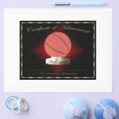 Basketballbescheinigung Flyer (Einzeln)