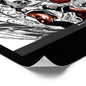 Basketballbild Poster (Ecke)