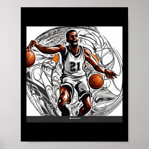 Basketballbild Poster