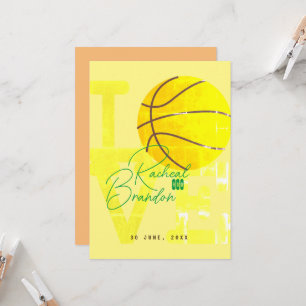 Basketballbriefe, Basketballliebhaber, Liebe Einladung
