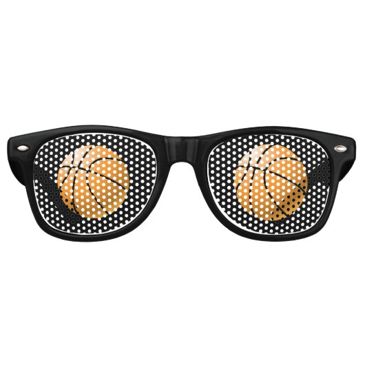 Basketballbrille Partybrille (Vorderseite)
